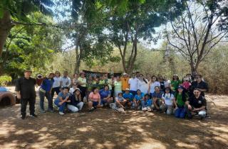 Participantes del Pic Nic en el Río.